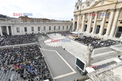 Papież Franciszek na audiencji generalnej