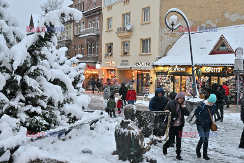 Pierwszy śnieg w Polsce