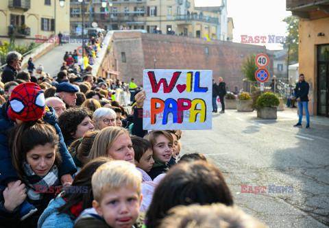 Papież z rodzinną wizytą w Asti