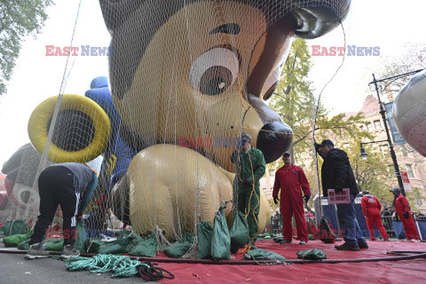 Balony podczas parady Macy's