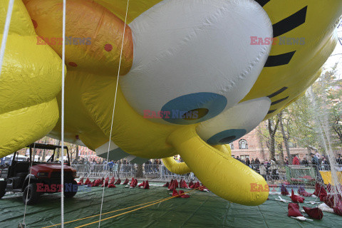 Balony podczas parady Macy's