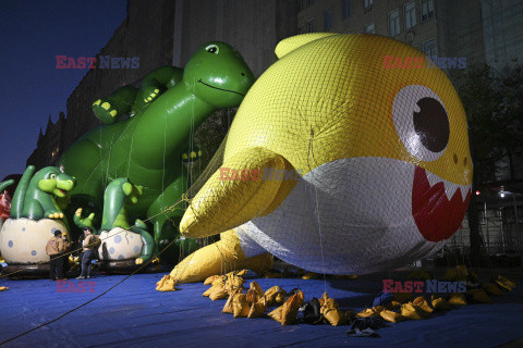 Balony podczas parady Macy's