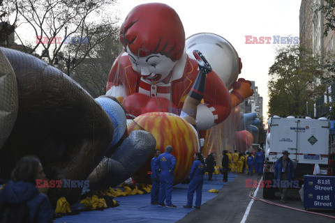 Balony podczas parady Macy's