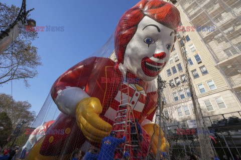 Balony podczas parady Macy's