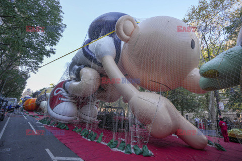 Balony podczas parady Macy's