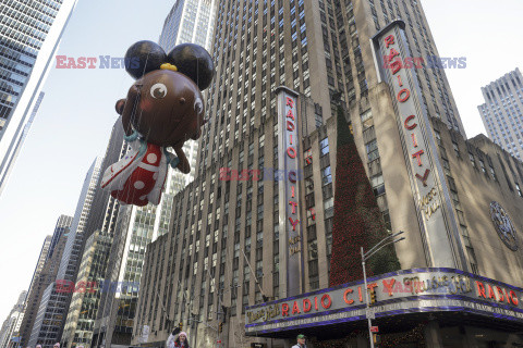 Balony podczas parady Macy's