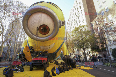 Balony podczas parady Macy's