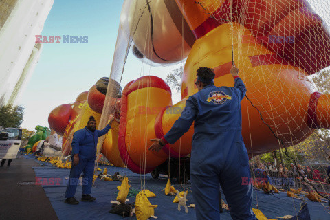 Balony podczas parady Macy's