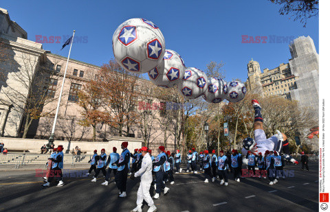 Balony podczas parady Macy's