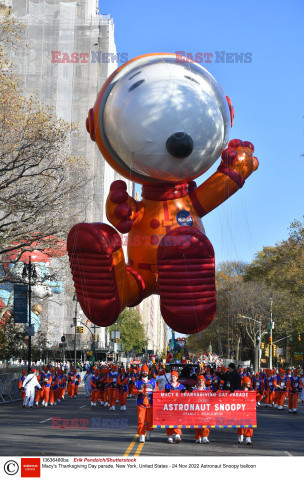 Balony podczas parady Macy's