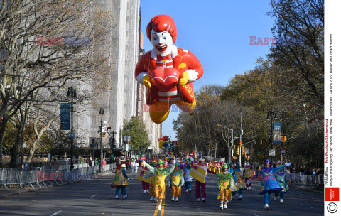 Balony podczas parady Macy's