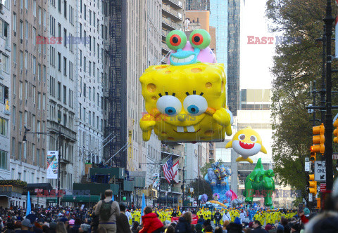 Balony podczas parady Macy's