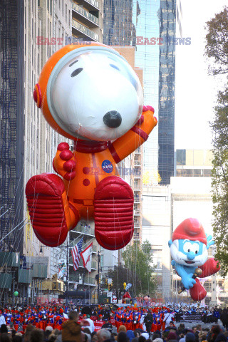 Balony podczas parady Macy's