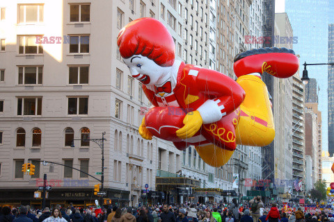 Balony podczas parady Macy's