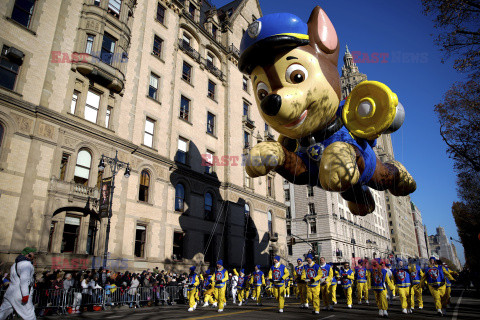 Balony podczas parady Macy's