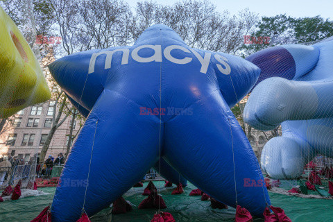 Balony podczas parady Macy's