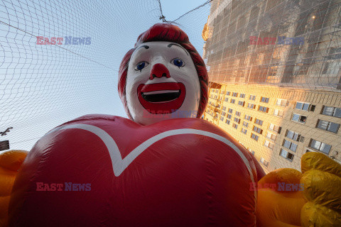 Balony podczas parady Macy's