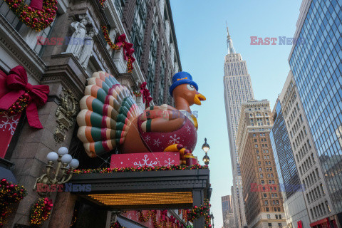 Balony podczas parady Macy's