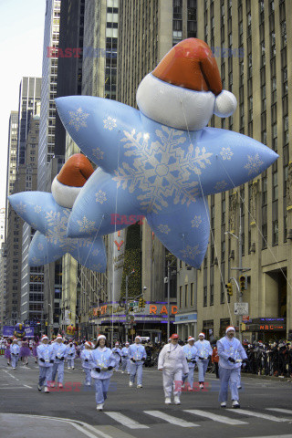 Balony podczas parady Macy's