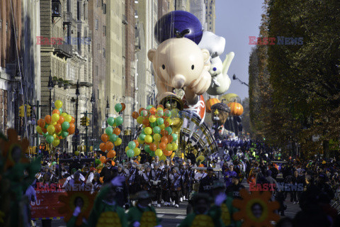 Balony podczas parady Macy's