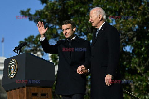 Prezydent Macron z wizytą w USA