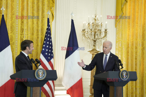 Prezydent Macron z wizytą w USA