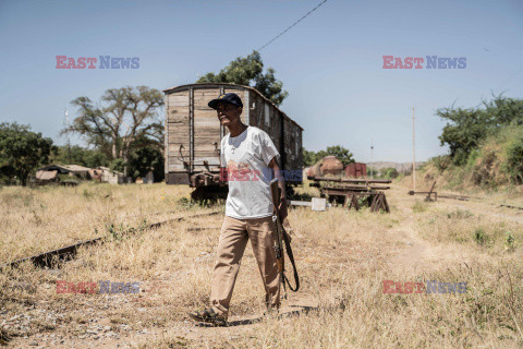 Stara linia kolejowa w Etiopii - AFP