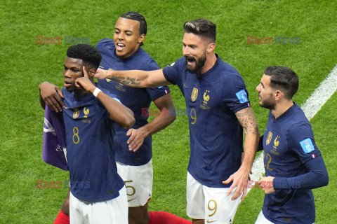 MŚ 2022 1/4 finału Anglia  - Francja
