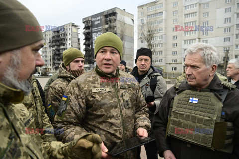 Spotkanie Zelenskiego z prezydentem Finlandii Niinisto