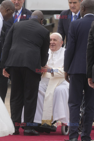 Papież Franciszek  w podróży apostolskiej do Konga