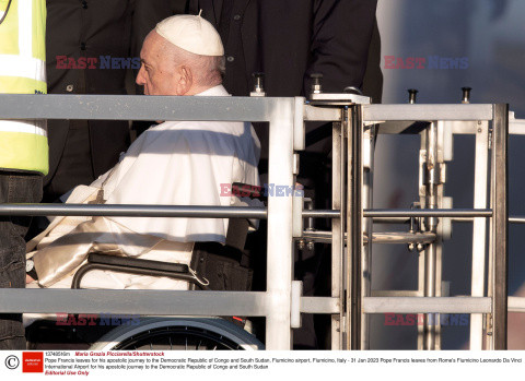 Papież Franciszek  w podróży apostolskiej do Konga