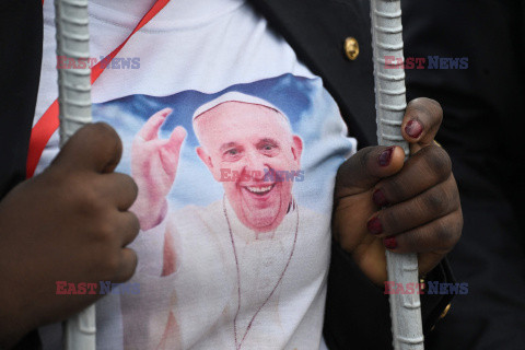 Papież Franciszek  w podróży apostolskiej do Konga