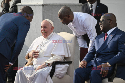 Papież Franciszek  w podróży apostolskiej do Konga