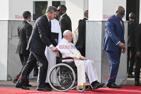 Papież Franciszek  w podróży apostolskiej do Konga