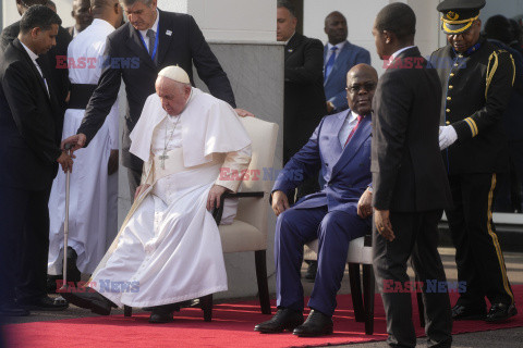 Papież Franciszek  w podróży apostolskiej do Konga