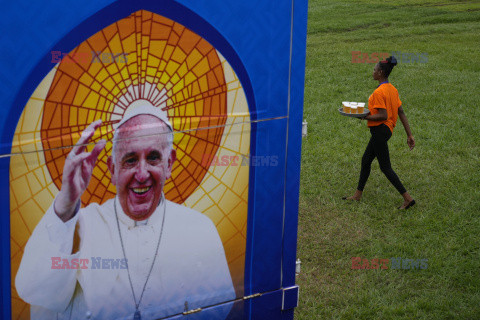 Papież Franciszek  w podróży apostolskiej do Konga