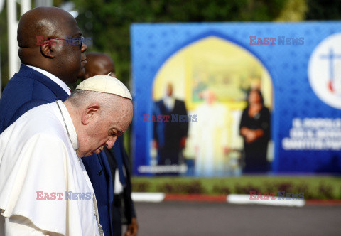 Papież Franciszek  w podróży apostolskiej do Konga