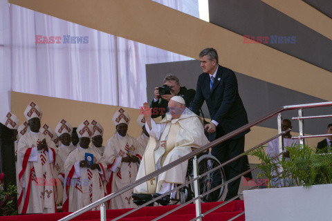 Papież Franciszek  w podróży apostolskiej do Konga