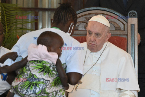 Papież Franciszek  w podróży apostolskiej do Konga