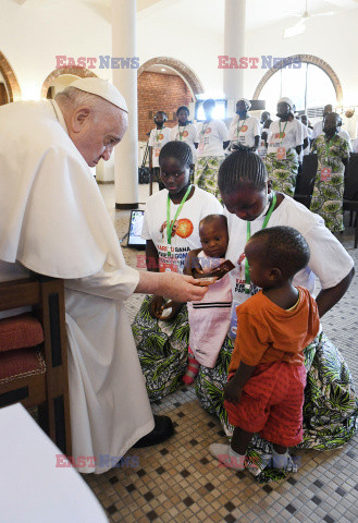 Papież Franciszek  w podróży apostolskiej do Konga