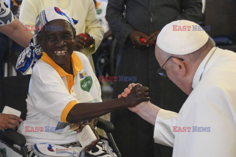 Papież Franciszek  w podróży apostolskiej do Konga