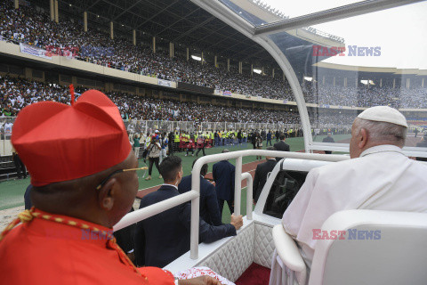 Papież Franciszek  w podróży apostolskiej do Konga