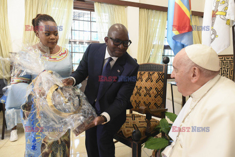 Papież Franciszek  w podróży apostolskiej do Konga