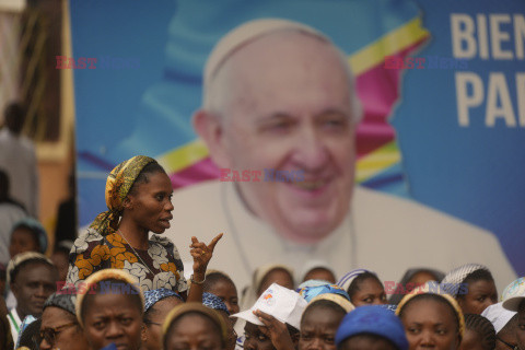 Papież Franciszek  w podróży apostolskiej do Konga