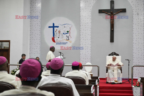 Papież Franciszek  w podróży apostolskiej do Konga