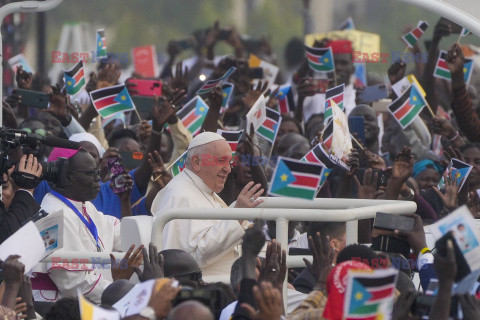 Papież Franciszek przybył do Sudanu Południowego