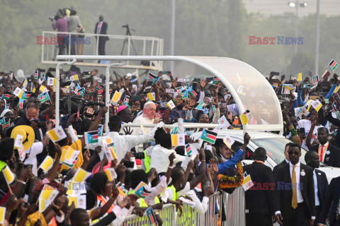 Papież Franciszek przybył do Sudanu Południowego