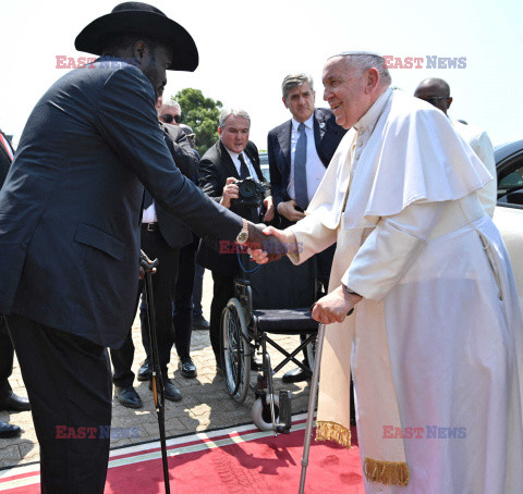 Papież Franciszek przybył do Sudanu Południowego