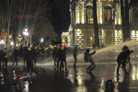 Protesty w Tbilisi