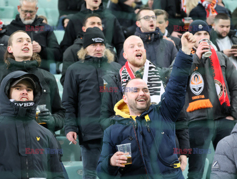 1/8 finału LE mecz Szachtar Donieck - Feyenoord Rotterdam